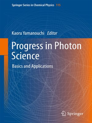 cover image of Progress in Photon Science